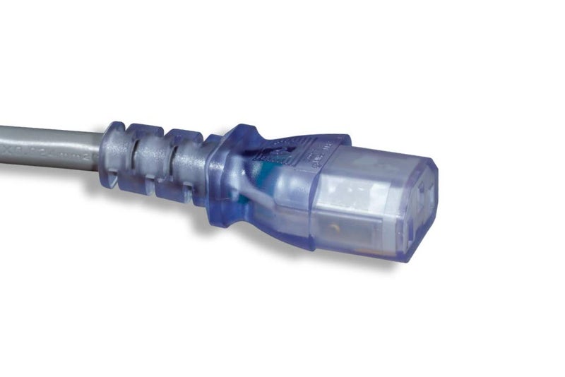 Cablelera North American Hospital Grade Power Cord 18AWG 10ft (ZWACPCAY-10),Blue - Image 4